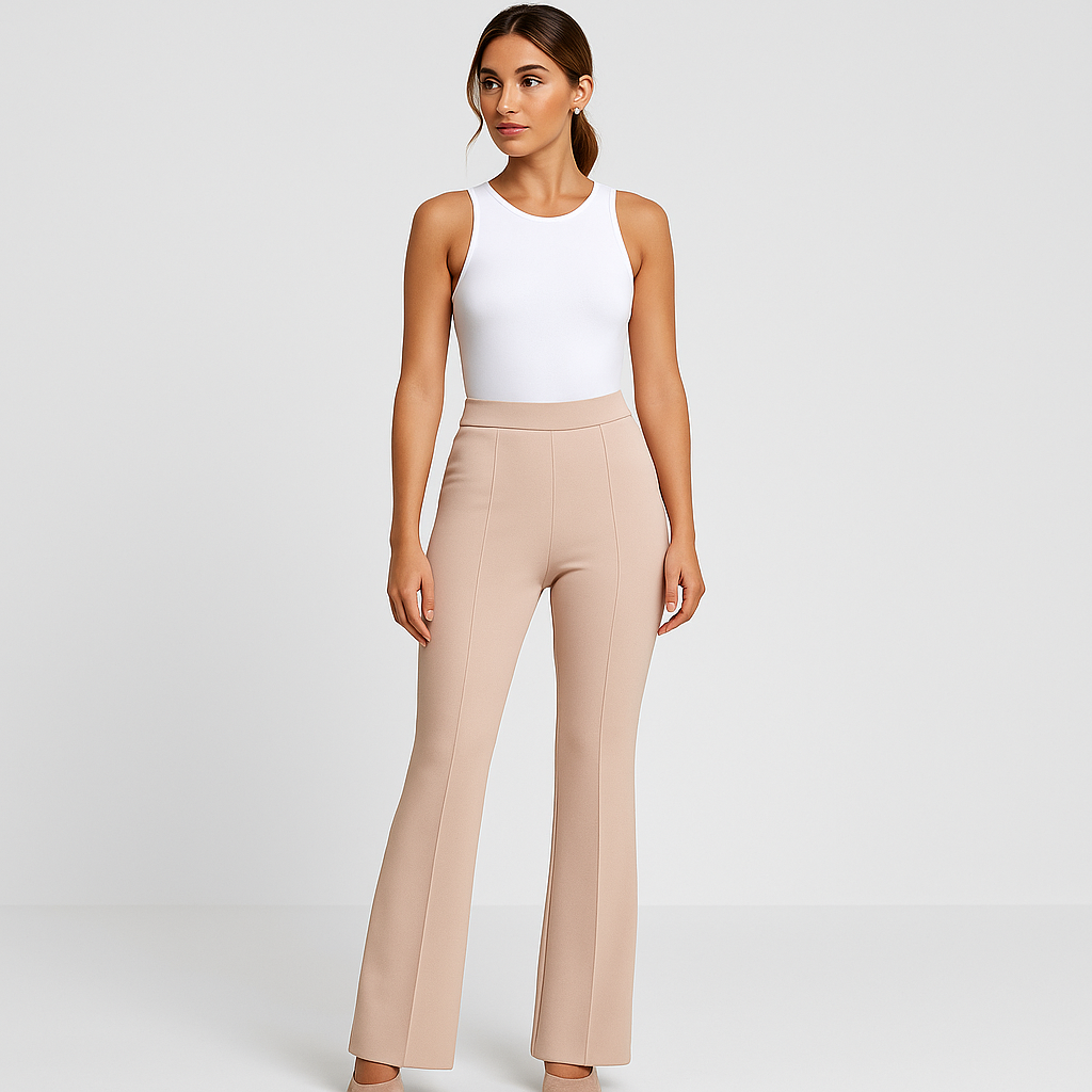 ElegantFit™ Damen Schlaghose – Slim Fit, Trendy & Bequem