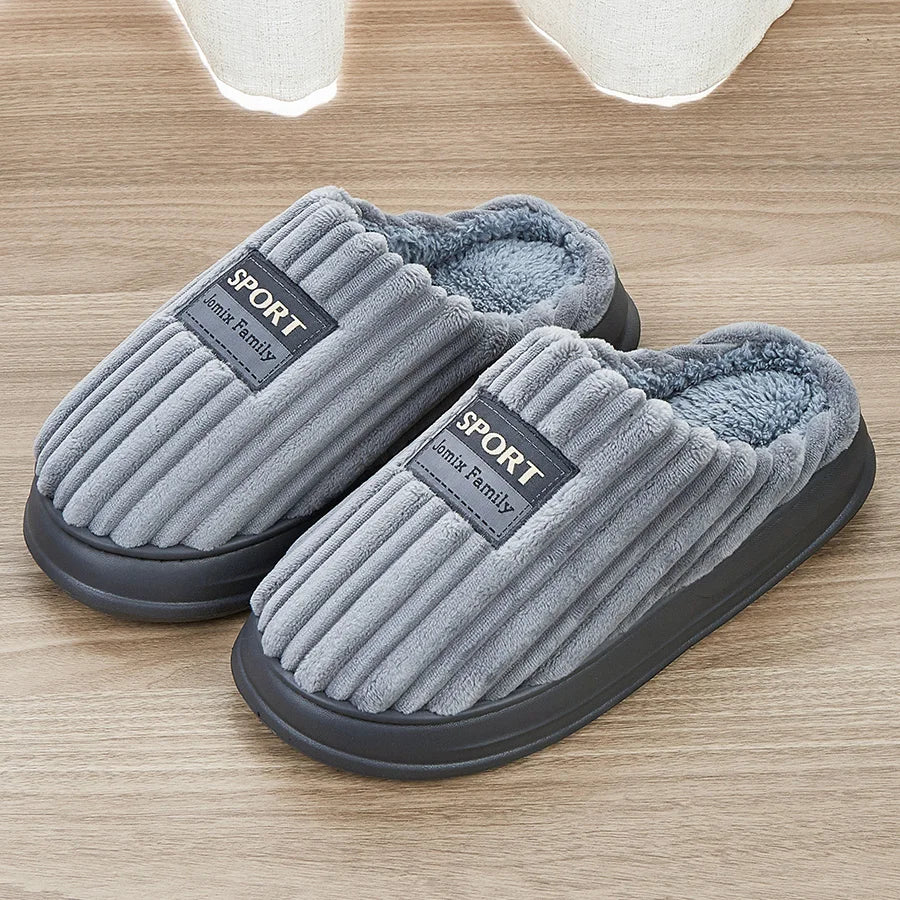 „SoftStep™ Memory-Foam Hausschuhe – Für Männer, die es gemütlich lieben“