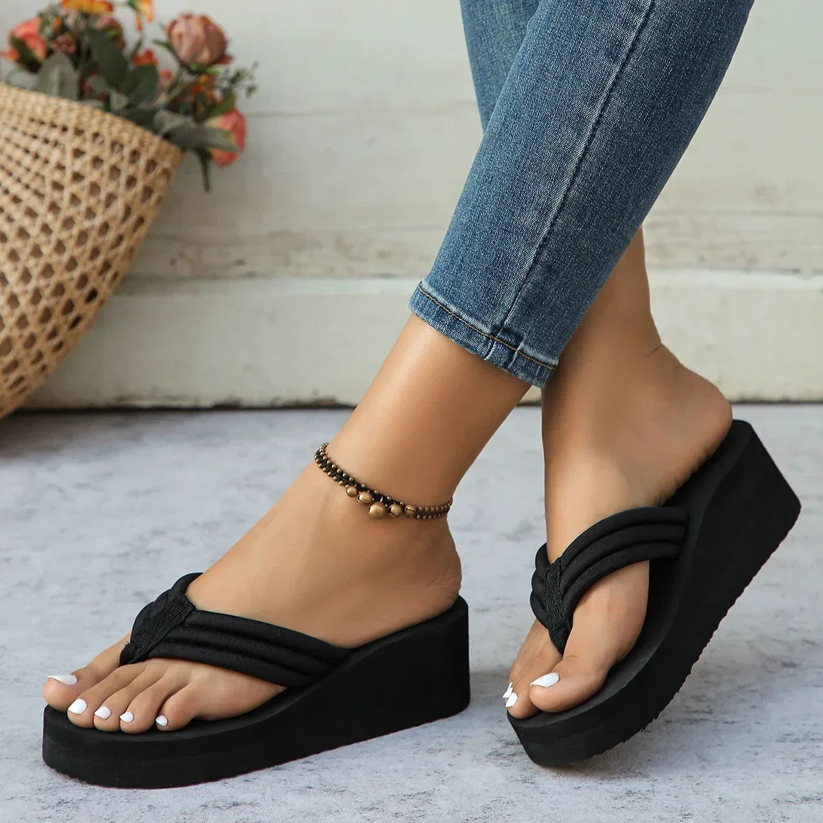 „SunnyLite™ Quick-Dry Flip-Flops – Leicht, bequem & sommerready“