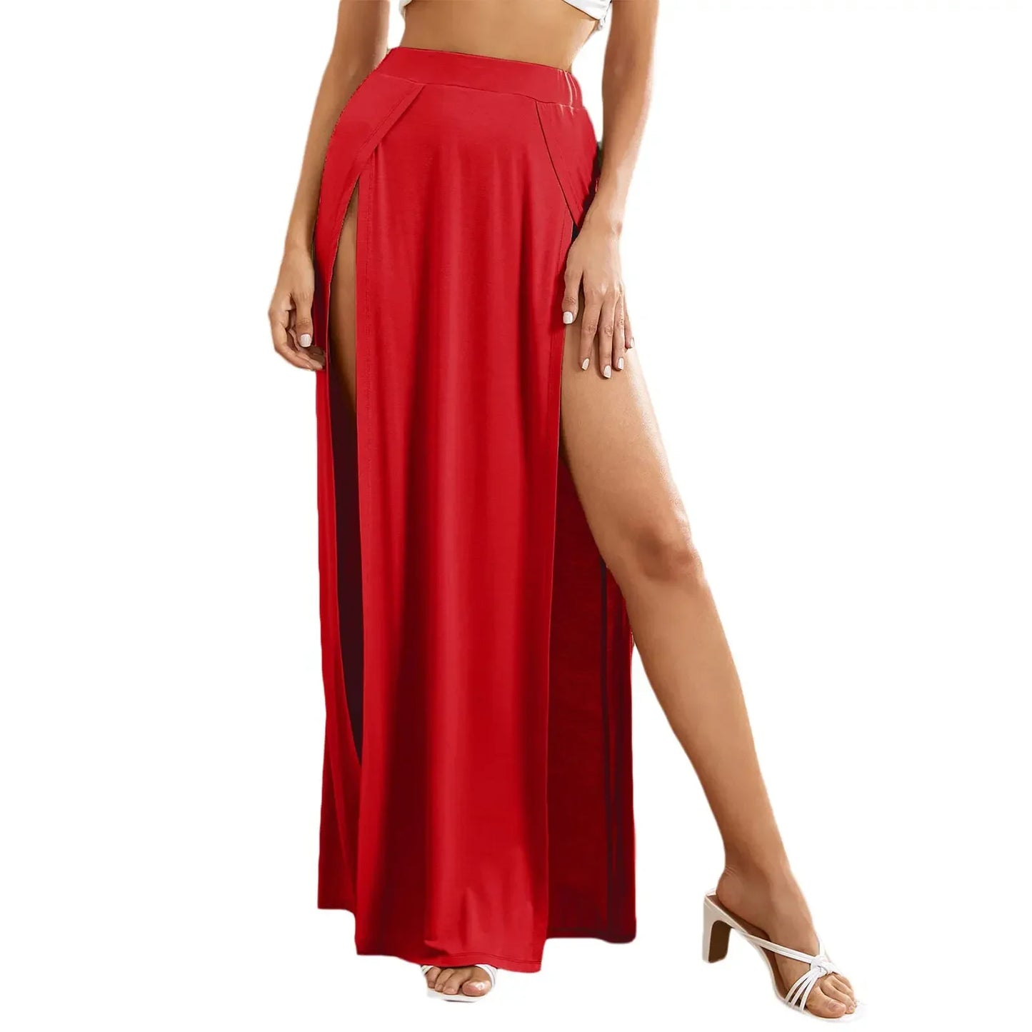 „Combhasaki™ Boho Breeze Maxirock – Luftig, High Waist & Urlaubsready“