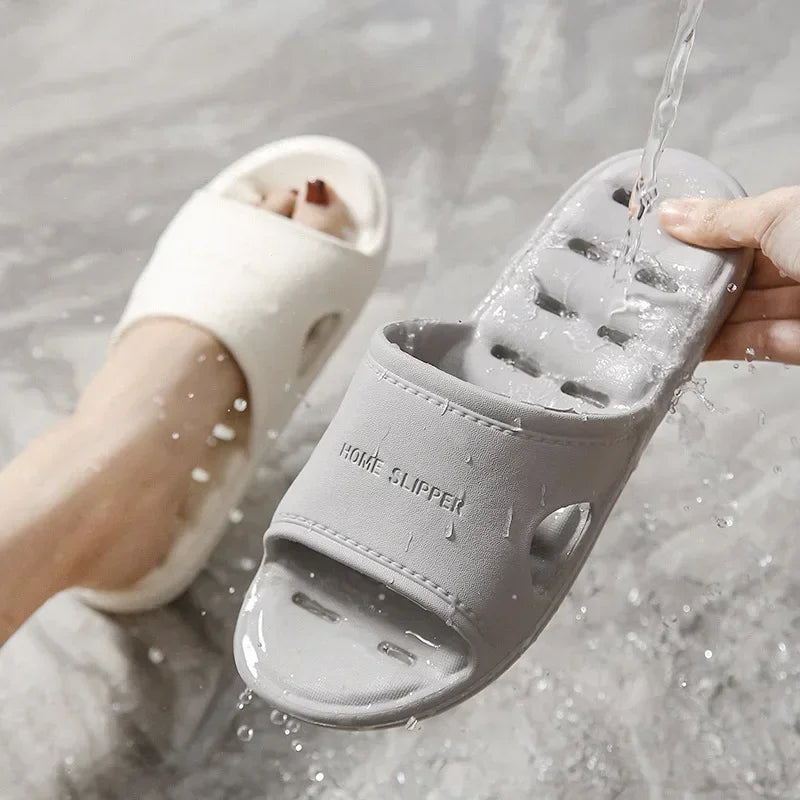 „HydroStep™ Badepantoffeln – Leicht, bequem & rutschfest“