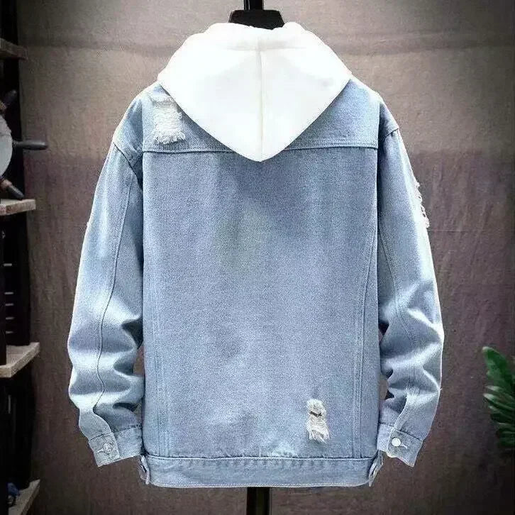 DenimRebel™ Jeansjacke für Männer – Stylisch. Rough. Zeitlos.