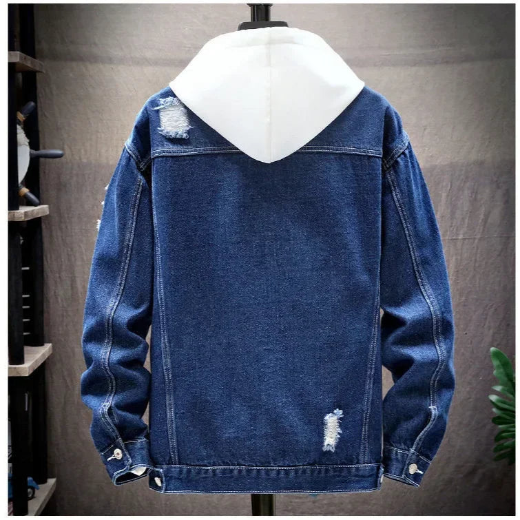 DenimRebel™ Jeansjacke für Männer – Stylisch. Rough. Zeitlos.