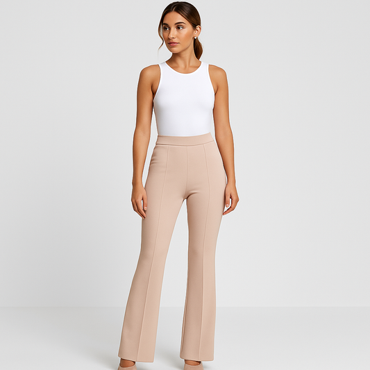 ElegantFit™ Damen Schlaghose – Slim Fit, Trendy & Bequem
