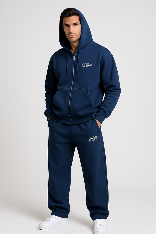 "Y2K Dream Fit – Oversized Hoodie & Wide-Leg Pants Set"