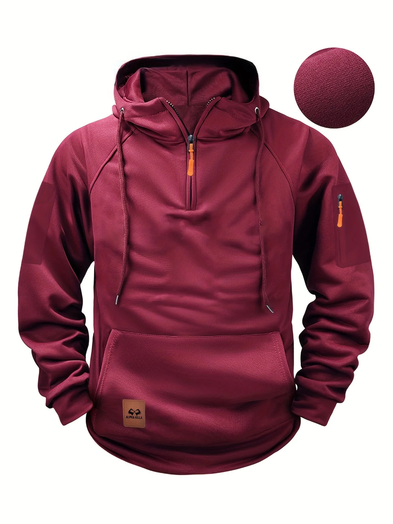 Lässiger Fleece-Hoodie – Oversized Fit für Herren