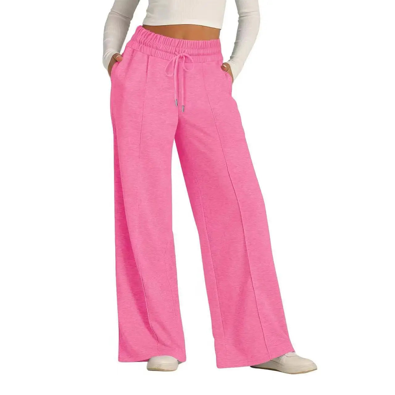 FlowFlex™ Damen Jogginghose – High Waist, Wide Leg & Schlag | Komfort trifft Streetstyle