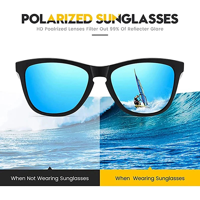 „ClarityDrive™ Polarisierte Retro-Sonnenbrille – Für Tag & Nacht“