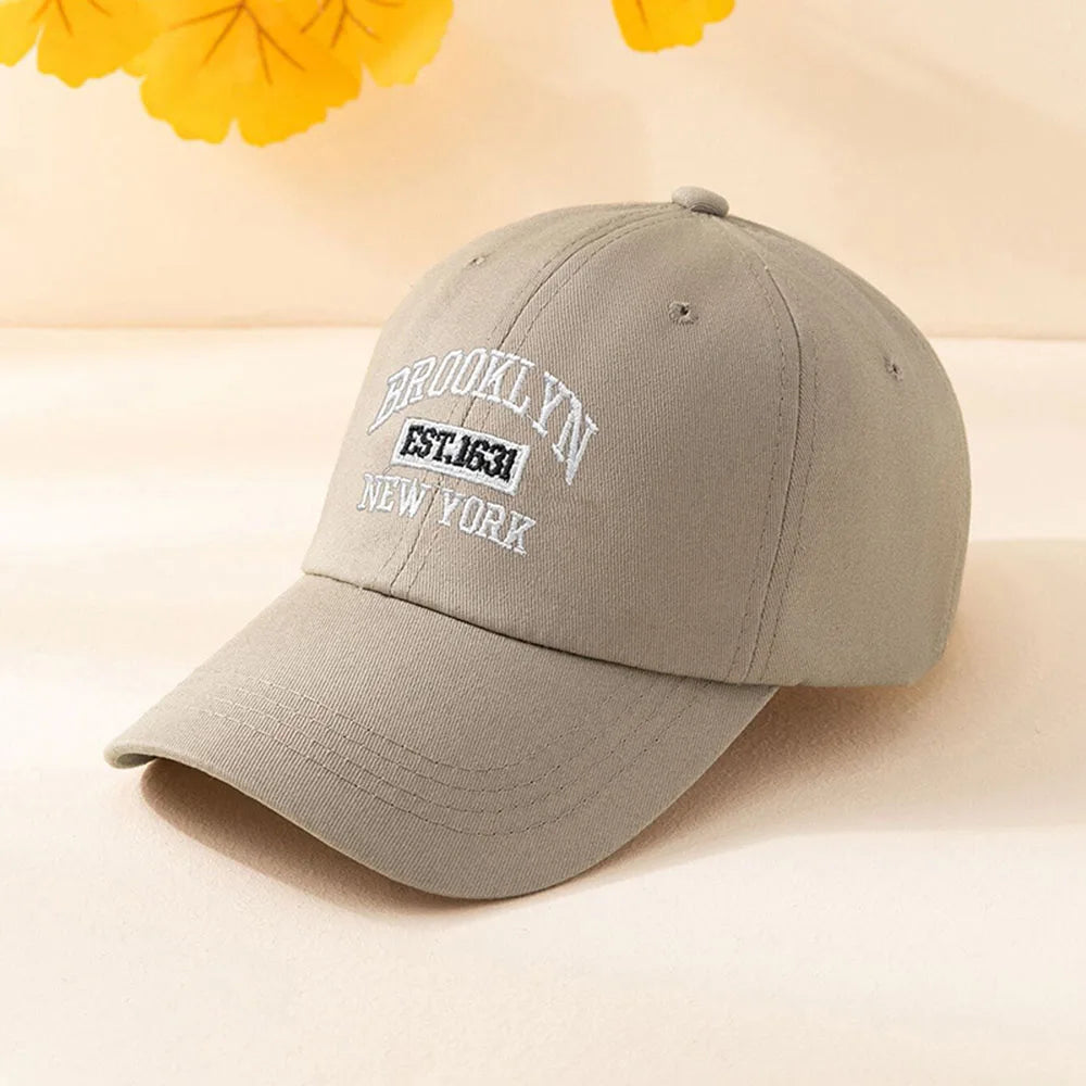 Brooklyn Vibes™ Vintage Baseball Cap – Unisex Kappe mit Stickerei | Verstellbar & All-Day-Comfort