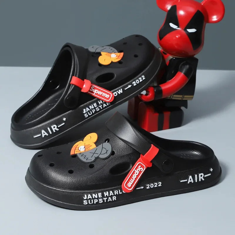 Leichte Strand- & Hausschuhe – EVA Clogs mit Lochdesign