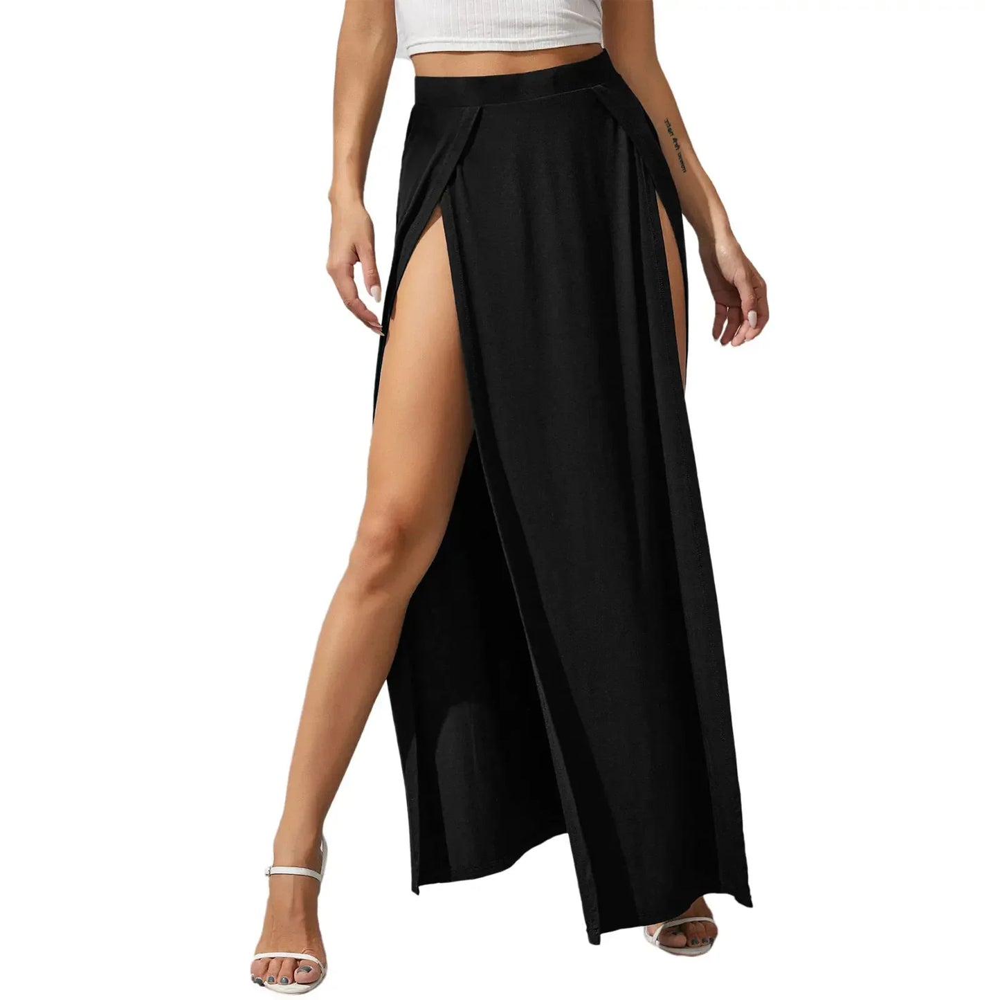 „Combhasaki™ Boho Breeze Maxirock – Luftig, High Waist & Urlaubsready“