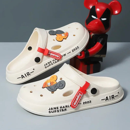 Leichte Strand- & Hausschuhe – EVA Clogs mit Lochdesign