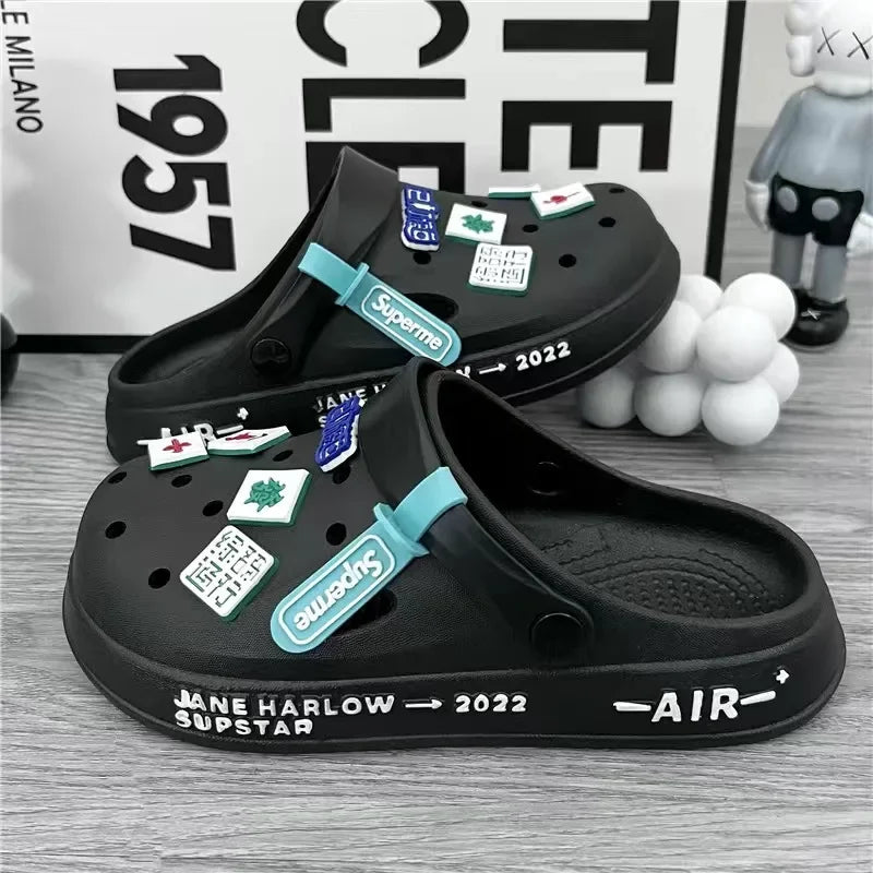 Leichte Strand- & Hausschuhe – EVA Clogs mit Lochdesign
