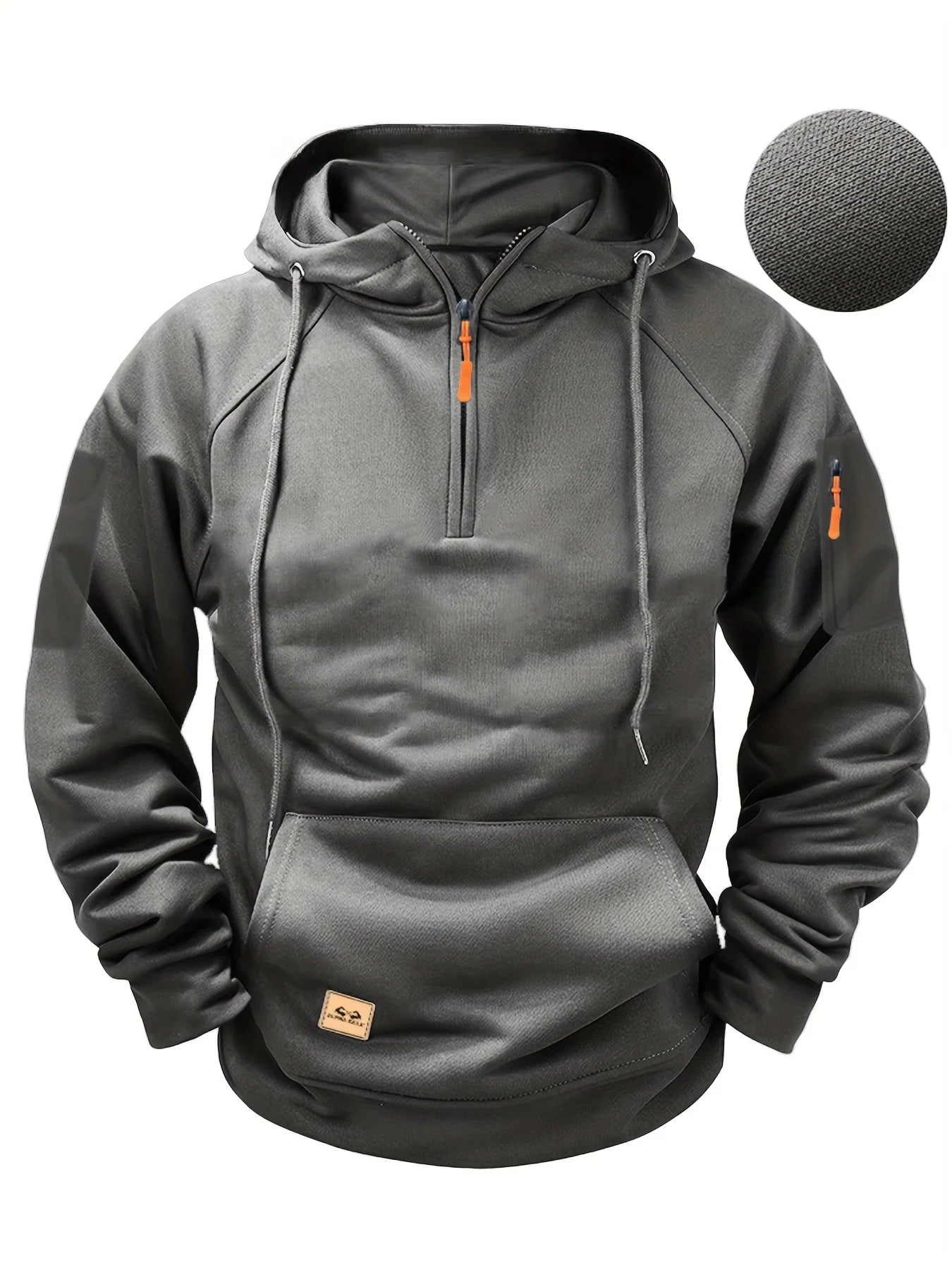Lässiger Fleece-Hoodie – Oversized Fit für Herren