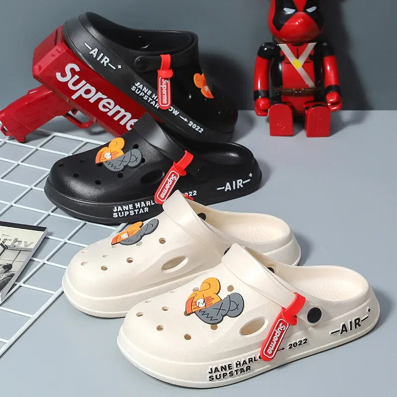 Leichte Strand- & Hausschuhe – EVA Clogs mit Lochdesign