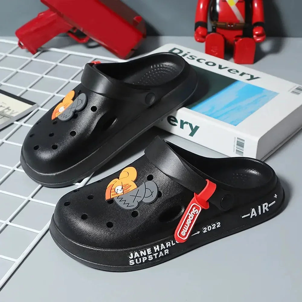 Leichte Strand- & Hausschuhe – EVA Clogs mit Lochdesign
