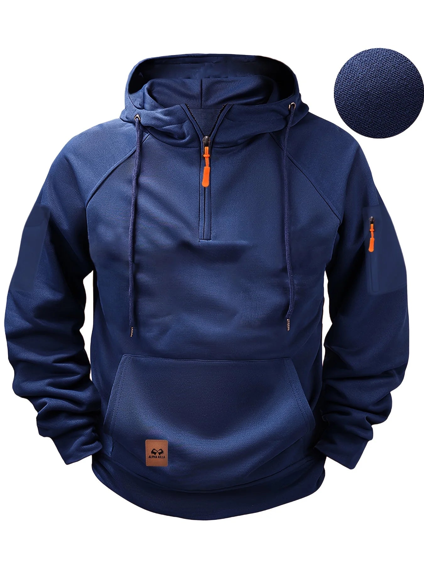 Lässiger Fleece-Hoodie – Oversized Fit für Herren
