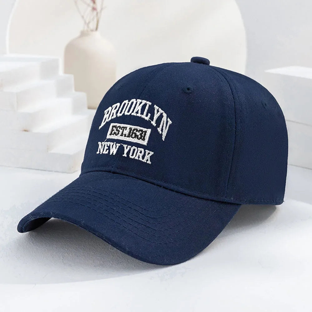 Brooklyn Vibes™ Vintage Baseball Cap – Unisex Kappe mit Stickerei | Verstellbar & All-Day-Comfort