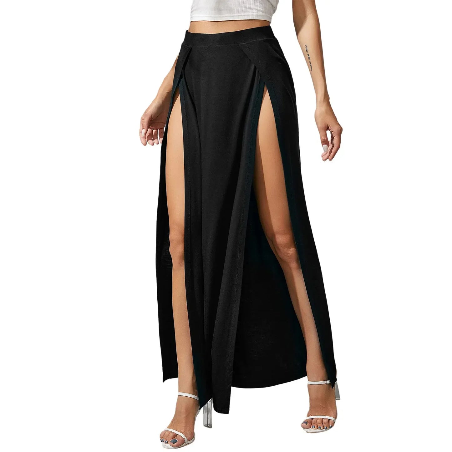 „Combhasaki™ Boho Breeze Maxirock – Luftig, High Waist & Urlaubsready“