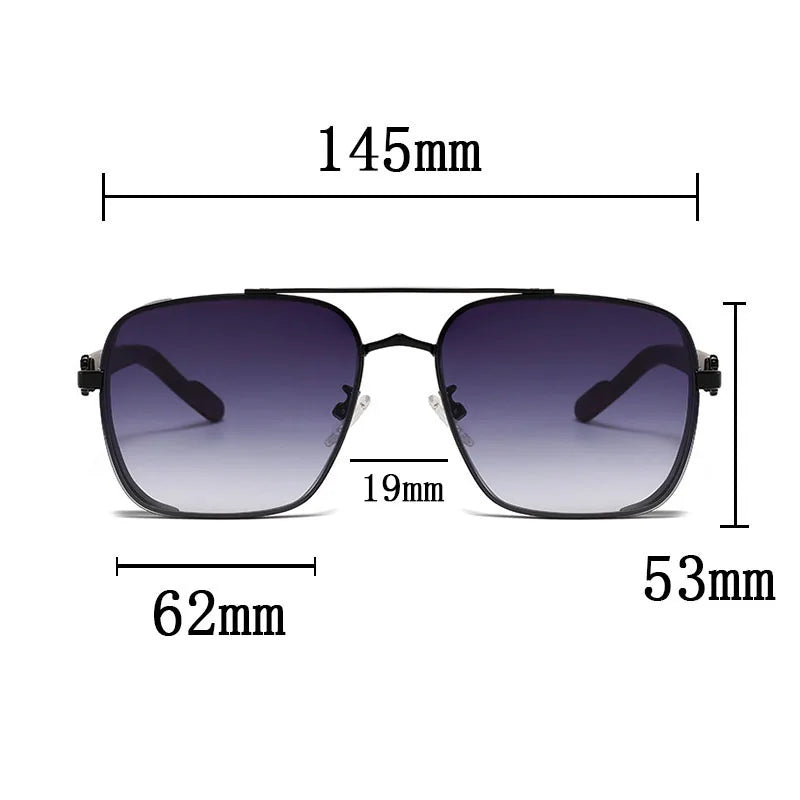 2025 Sonnenbrille – Trendy & luxuriös! Quadratisches Design, Vintage-Retro-Steam-Look & UV400-Schutz für stilvolle Männer und Frauen. Setze ein Fashion-Statement mit maximalem Komfort und hochwertiger Verarbeitung. Hol dir jetzt den ultimativen Look!