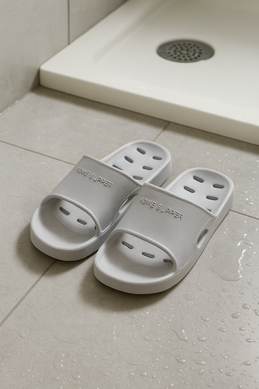 „HydroStep™ Badepantoffeln – Leicht, bequem & rutschfest“